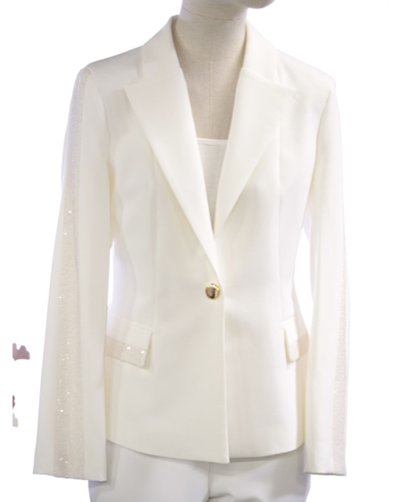 Daniela - M au L - Blazer - Détail brillant - DE134  