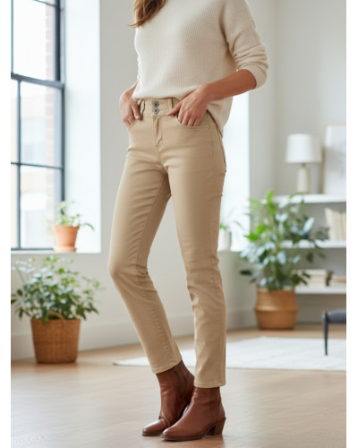 Kalisson - 36 au 44 - pantalon Couleur:CH. Camel 