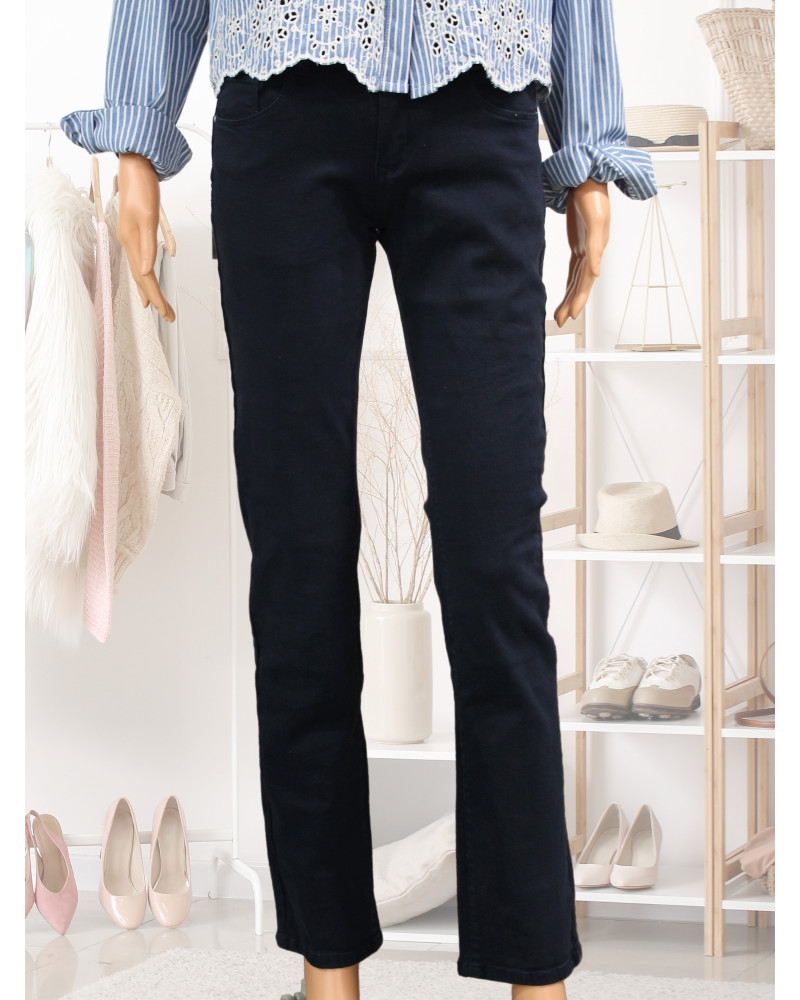 Kalisson - 36 au 44 - Jean push up droit - 70% cot. 