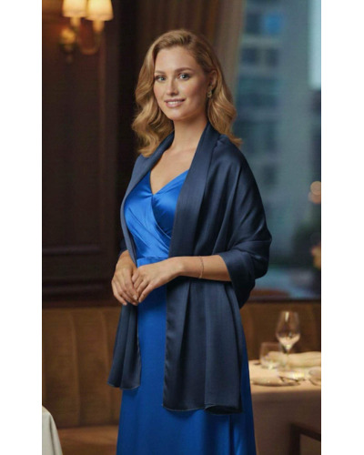 Foulard satiné uni 