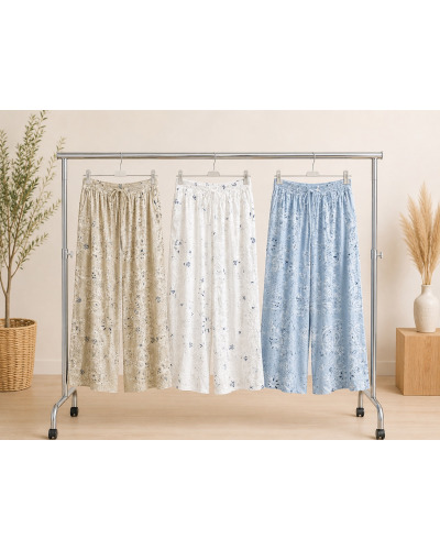 Pantalons Fluides Femme | Rayures & Imprims Bohmes Tendance