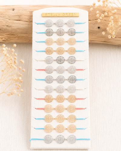 Lot x 13 - Petit bracelet Argenté et doré
