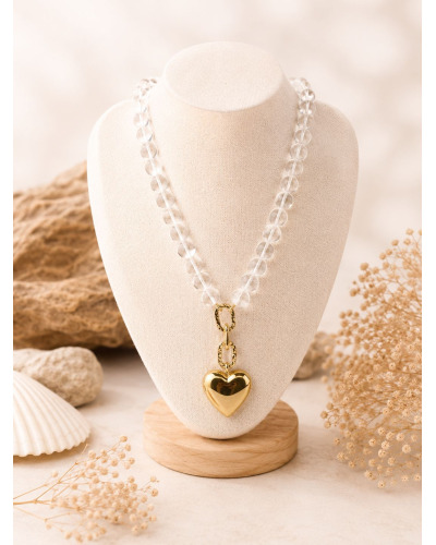 Grossiste Colliers Acier Inoxydable Doré Femme - Bijoux Tendance | Cocconelle