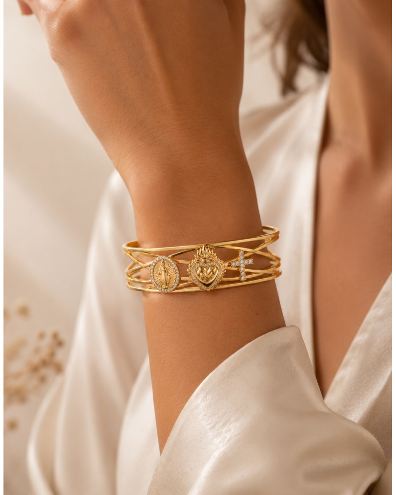 Grossiste Bracelets femme acier, perles & fantaisie tendance