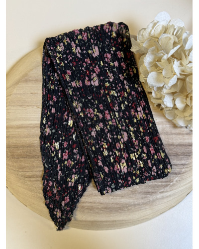 150cm - Foulard Ceinture T. Brill. impr. Trèfles - multicolores 
