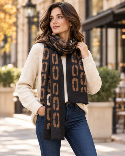 80% visc. / 20% laine - motifs 