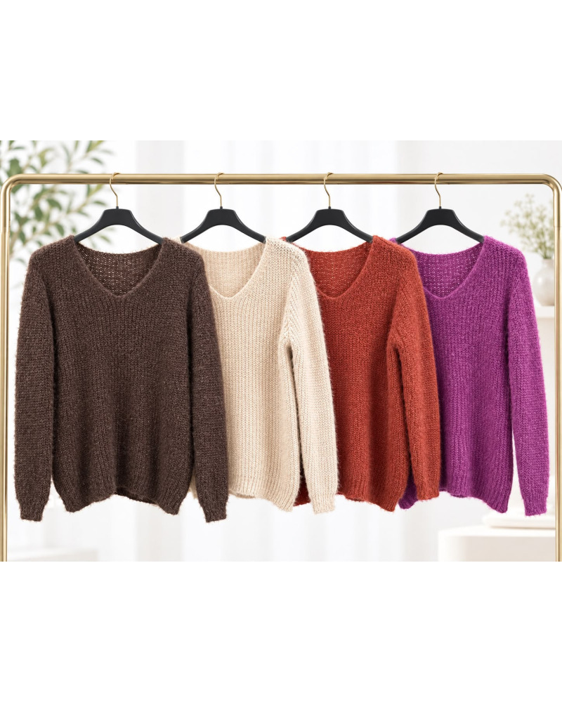 TU(38-42)-20% mohair- Pull mohair 