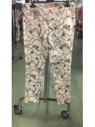 XL - pantalon motifs - blanc