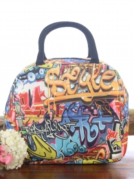 Lunch bag - street art - multicolore
