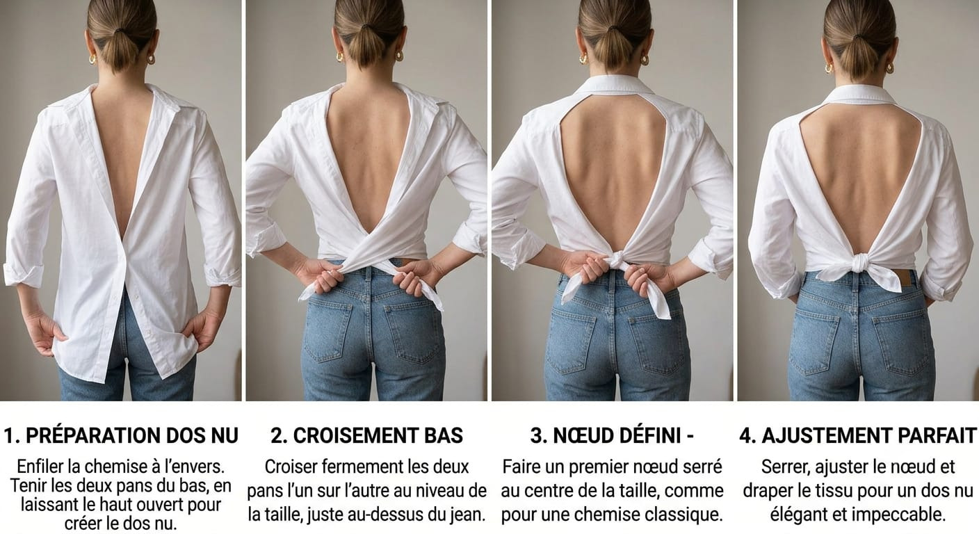 Ces façons originales et tendances de porter la chemise